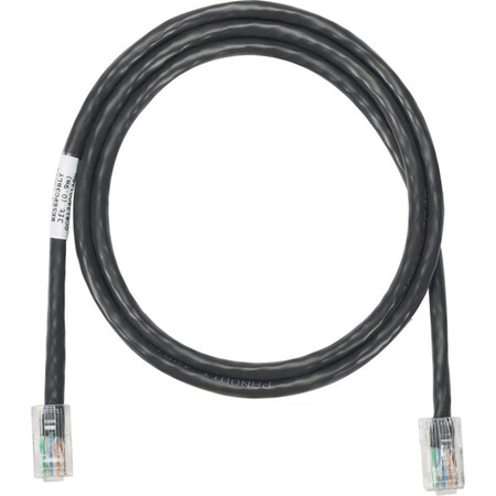 Panduit PATCHCORD CAT 5E, 16 FT, BLACK NK5EPC16BLY
